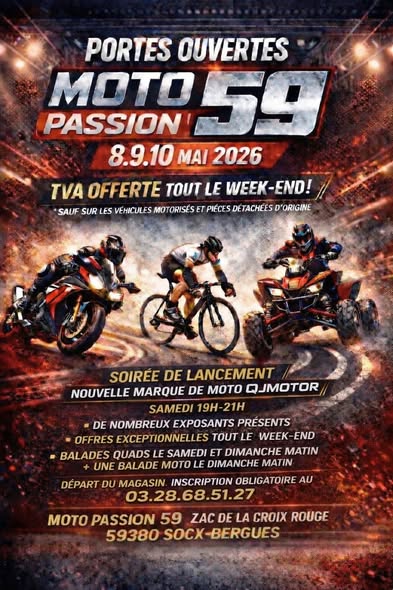 Journées Portes Ouvertes Moto Passion 59